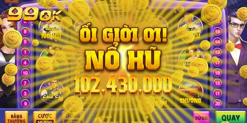 Nổ Hũ Trực Tuyến - Sức Hút Và Hướng Dẫn Tham Gia Chi Tiết 2 Giao diện nổ hũ trực tuyến sống động, thu hút người chơi